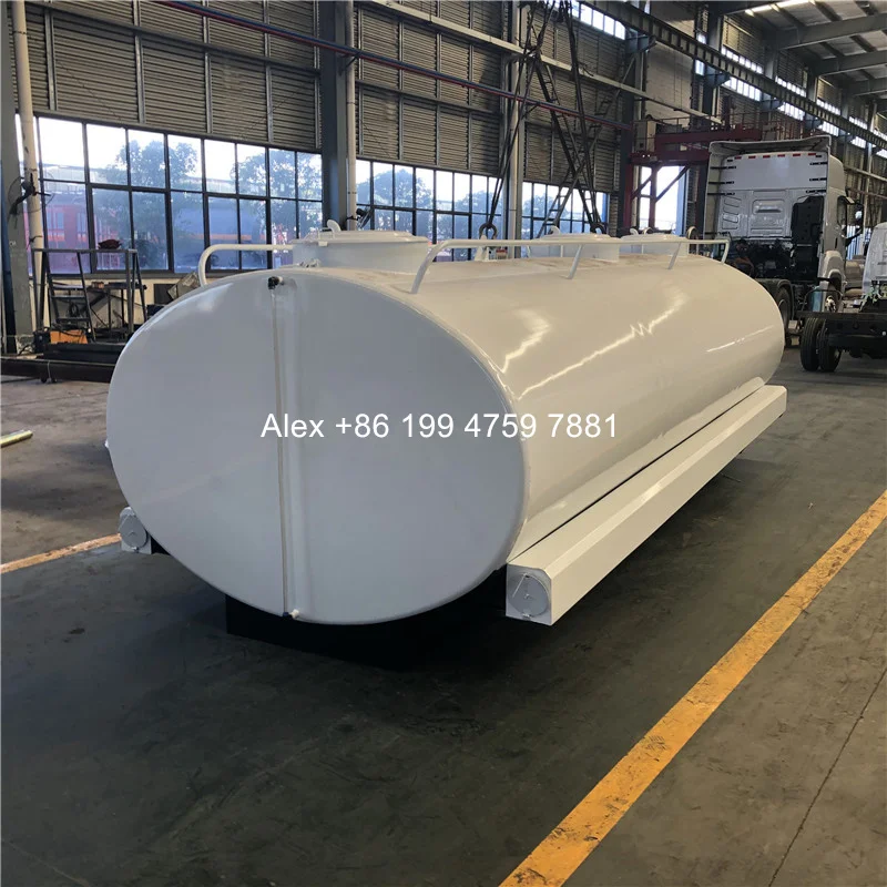 6000 liters stainless steel water tank for truck