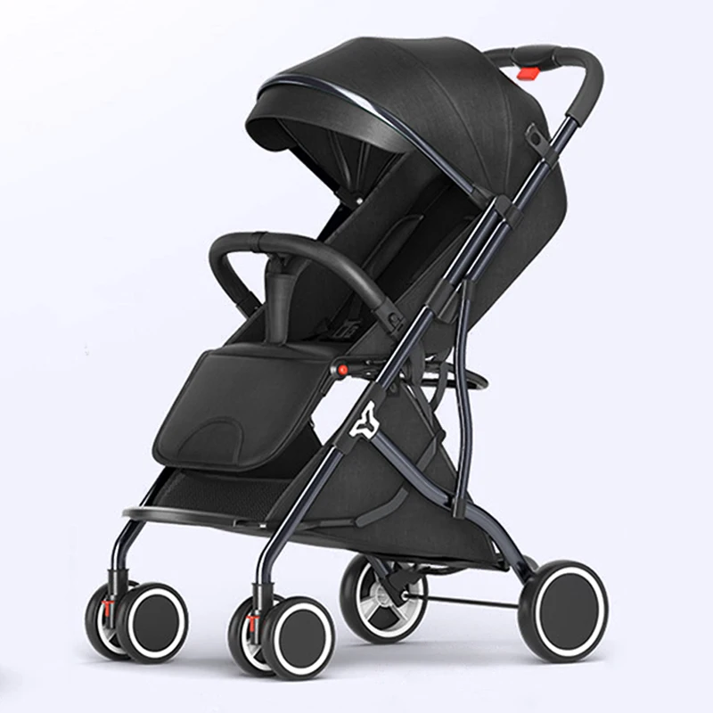 Coches Para Bebes. One-Hand Stroller Baby Pushchair Buggy Lightweight Travel Foldable Baby Strollers Prams For Plane