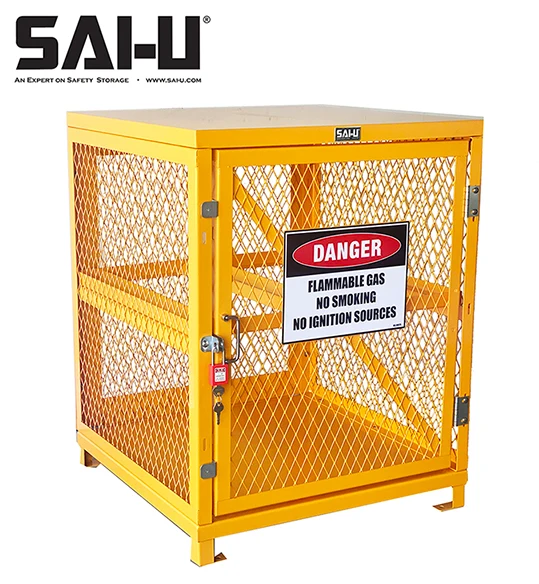 GC3004 SAI-U промышленный металлический газовый каркас химическая безопасность сетчатый баллон сетевой шкаф
