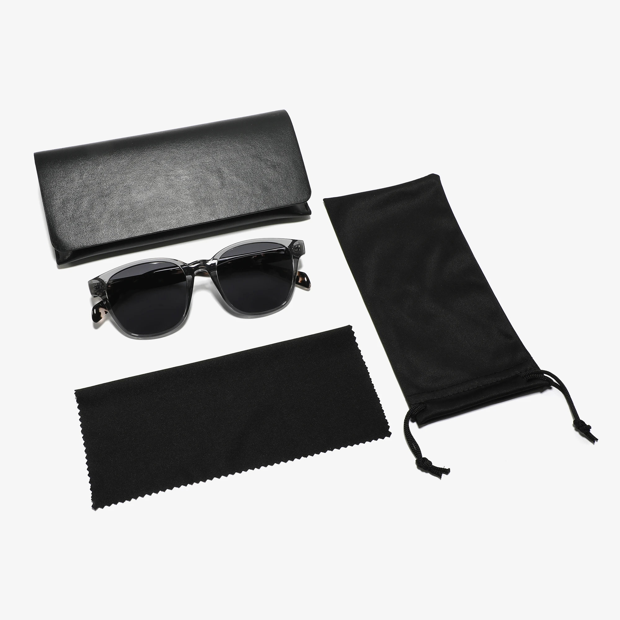 High Quality TR90 Polarized Custom sunglasses ogo 2024 Acetate Sunglasses square Frames Sunglasses Men Women