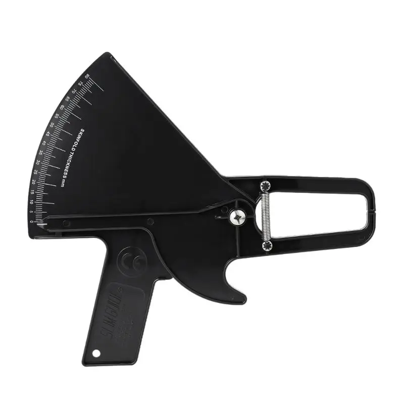 80 мм штангенциркуль Skinfold штангенциркуль для тела, тестер для фитнеса, анализатор жира, средство для измерения здоровья и похудения