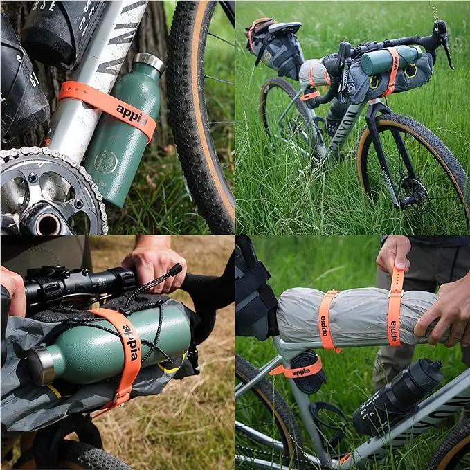 Hot Sale Custom Logo TPU Ski Binding Snow Country Tension Strap Ultimate Bike & Ski Strap Moto Gear Skis Garden Hoses