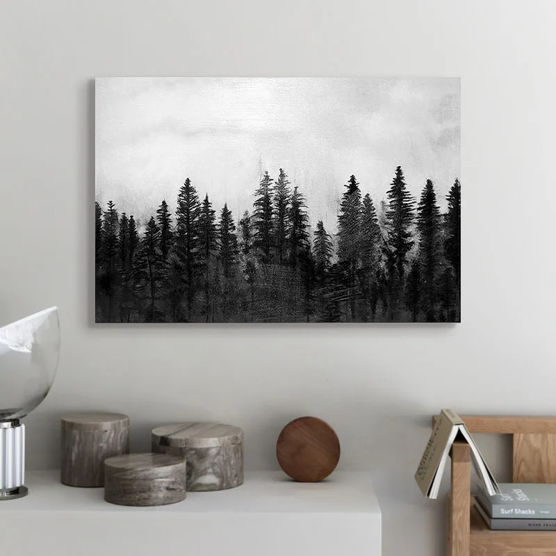 Stone Tree Painting Art Landscape Painting Wall Art Decorative Wall Printing Paintings Stretched Canvas