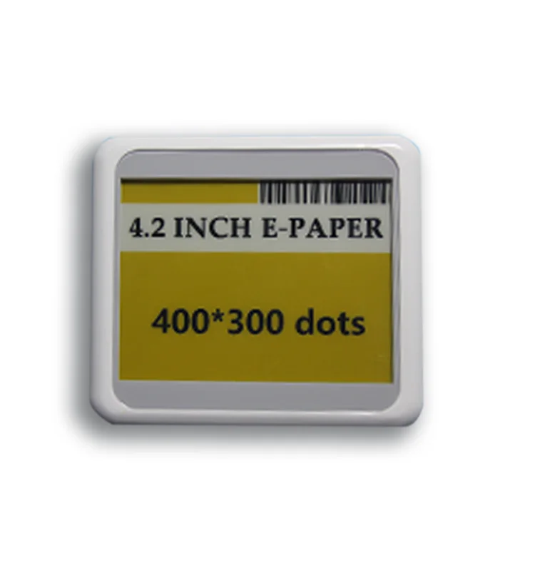 
4.2 inch BLE 2.4G ESL Electronic Shelf Label Without Paper for new retail 