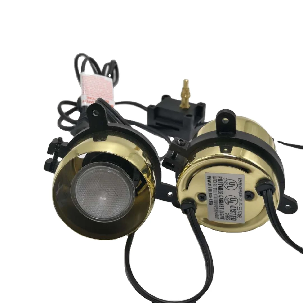 American  cabinet light with dimmer switch lighted curio cabinet