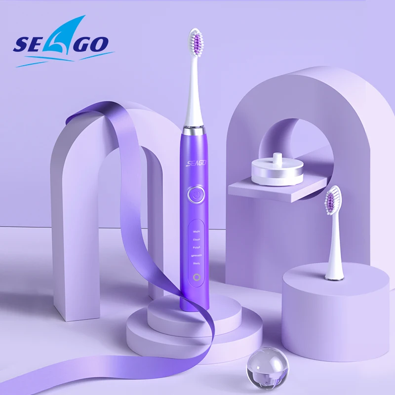  SEAGO готов к отправке SG986 Высококачественная перезаряжаемая электрическая звуковая зубная
