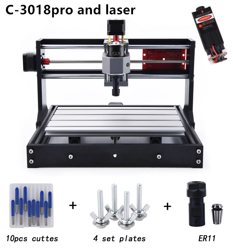 2020 best quality engraving machine and laser machine for 300x180x40mm pro