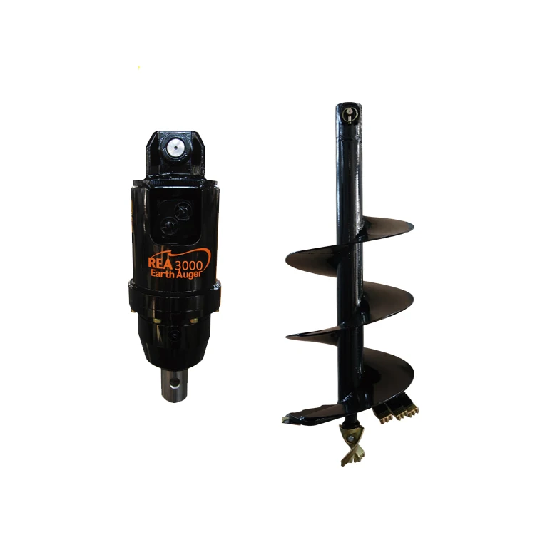 Высокое качество гидравлической строительной техники вложения с бортовым поворотом шнек для 3DX экскаватор-погрузчик