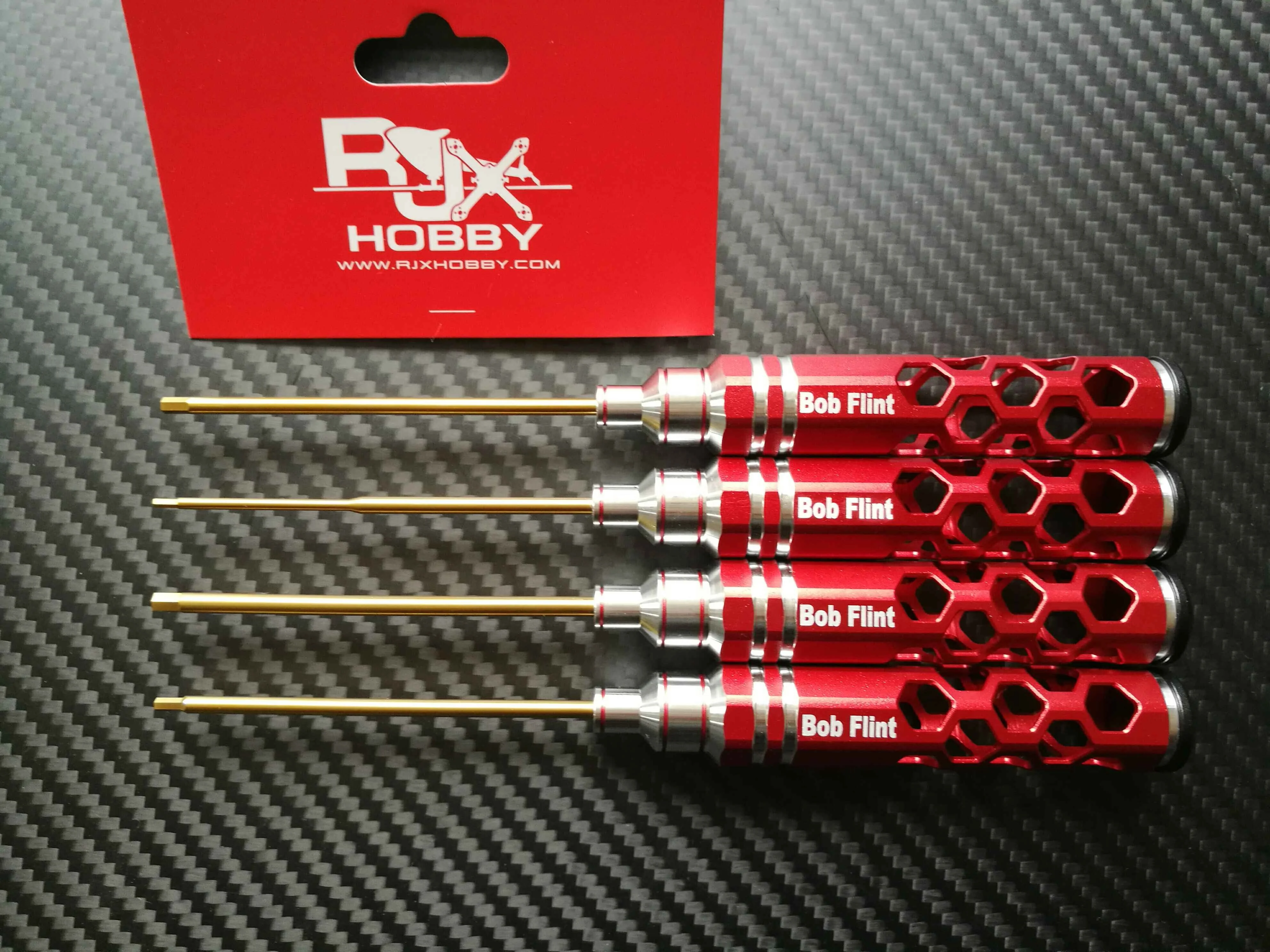 RJX  RC Tools 4 pcs HSS  Hex  Screwdriver set  for RC helicopter drone car boat