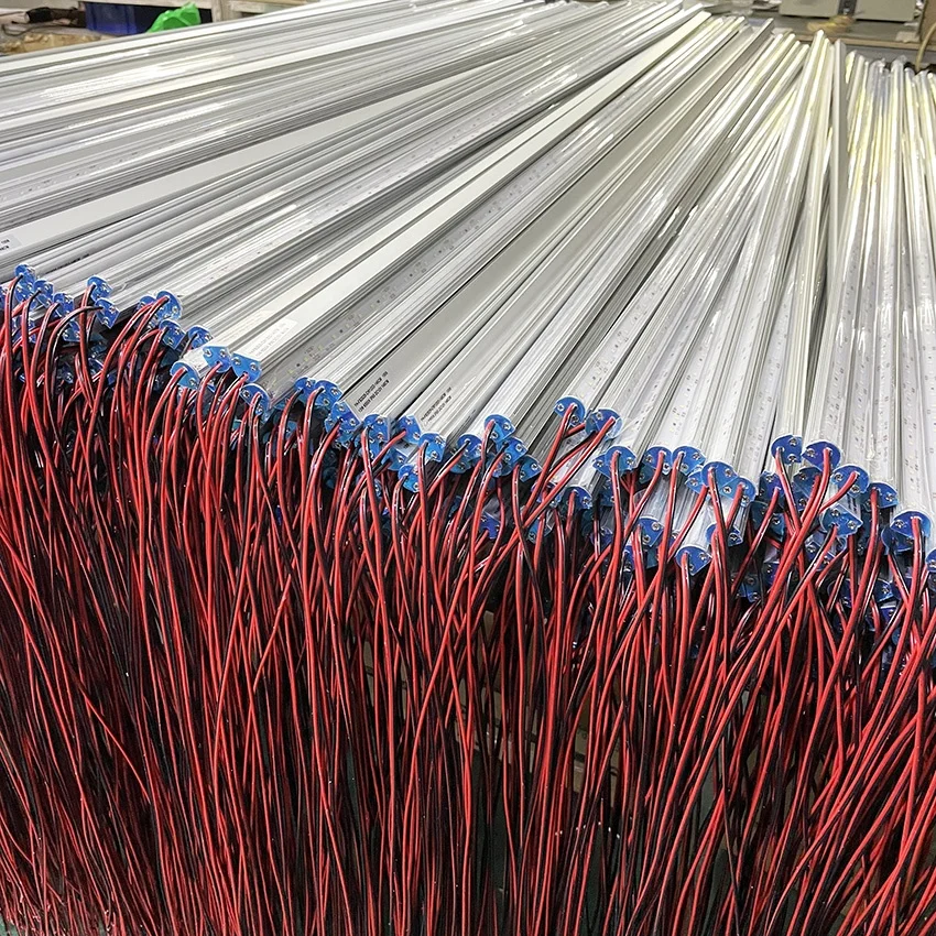 waterproof supermarket ice cream display chest led freezer refrigerator lights