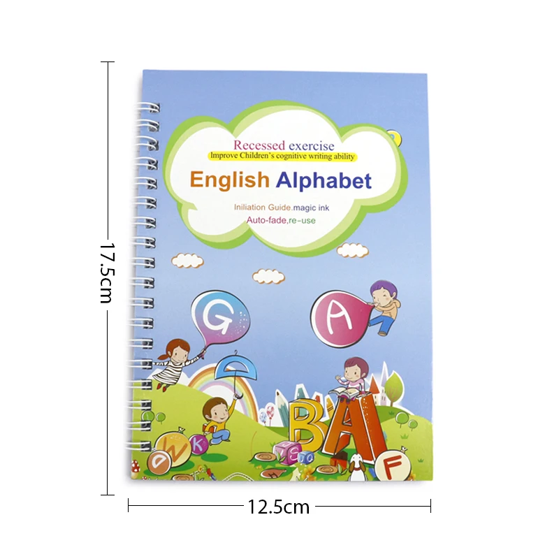 Children Copybook Hand Writing Book Magical Tracing Kids Reusable Learning Copybook