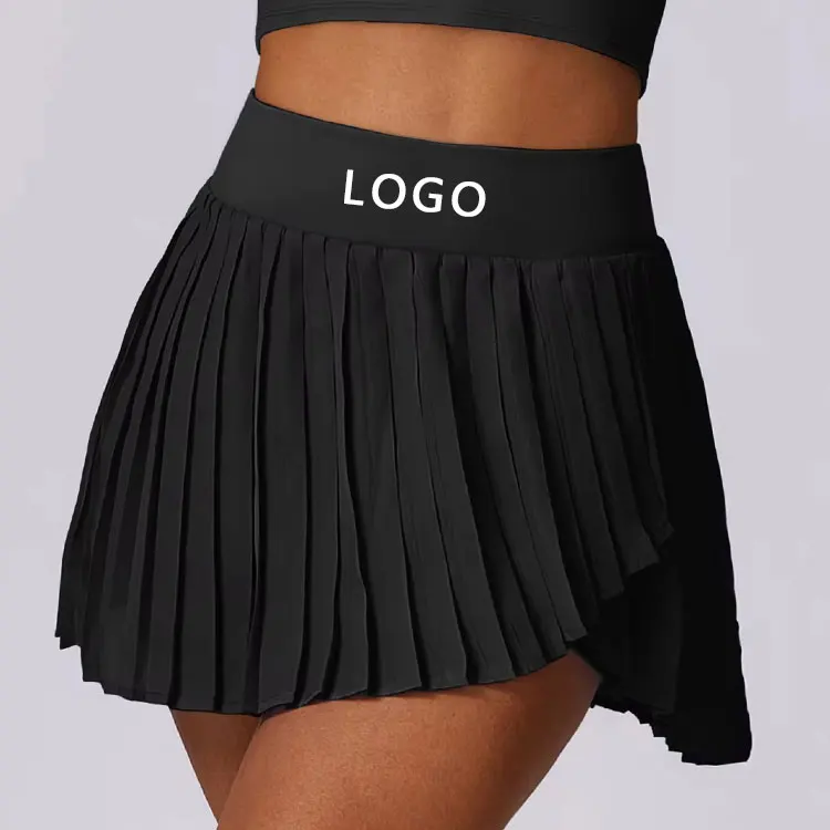 custom Design Sports Workout Skirt White Lightweight NewGym Fitness With Shorts for Women Dress Clothing