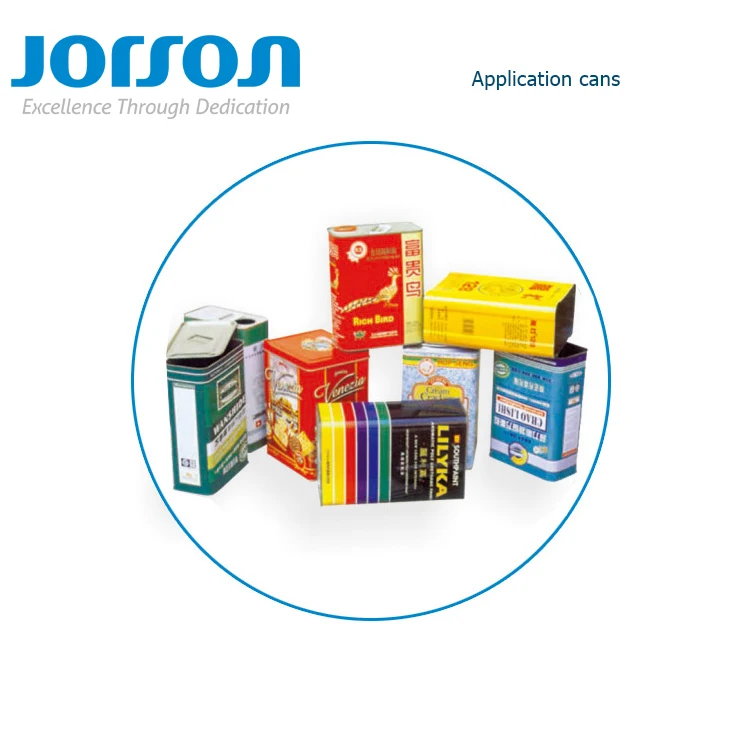  JORSON Cans Makers Automatic Production Line For Small Metal Engine Oil Tin Tinplate Square Rectangular Can Bodies