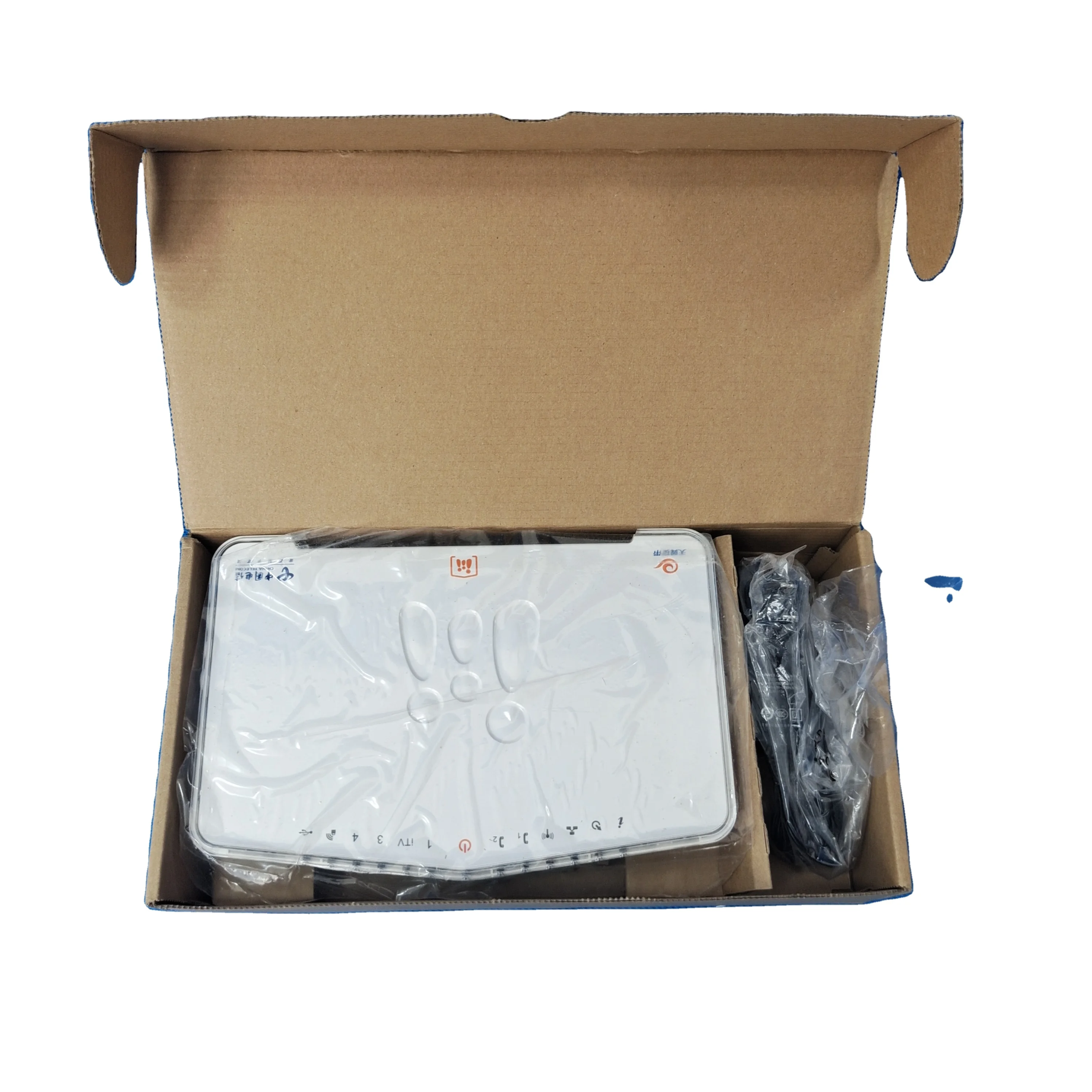 Самая низкая цена ONU Высокое качество Huawei HG8245C 4FE 2TEL 1USB EPON WIFI маршрутизатор с английской версией системы