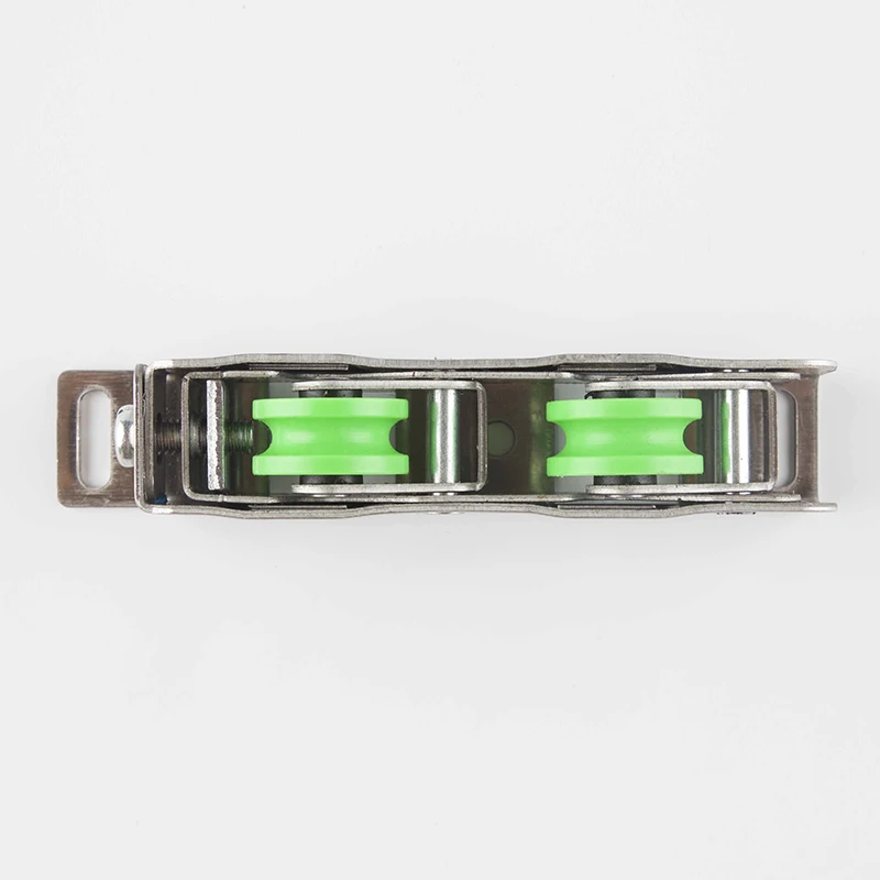 adjustable Door roller Sliding gate door roller with double pulleys for aluminum profile