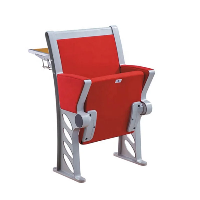 Factory cheap chair University classroom furniture audience chair  with aluminum alloy