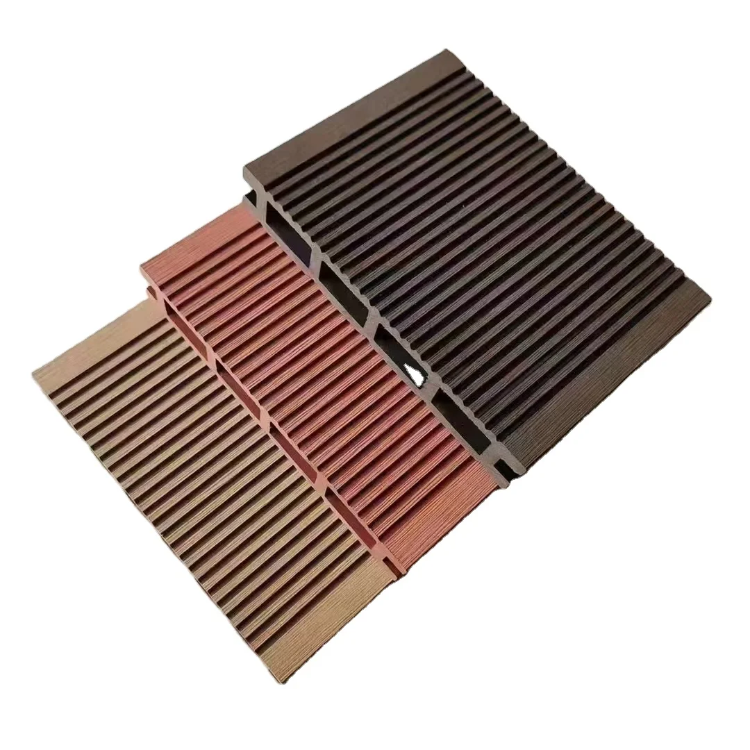 Factory Custom Plastic-Wood Fence Outdoor Composite Wood Plastic Cheap Hot Wpc Outdoor Wall Panel