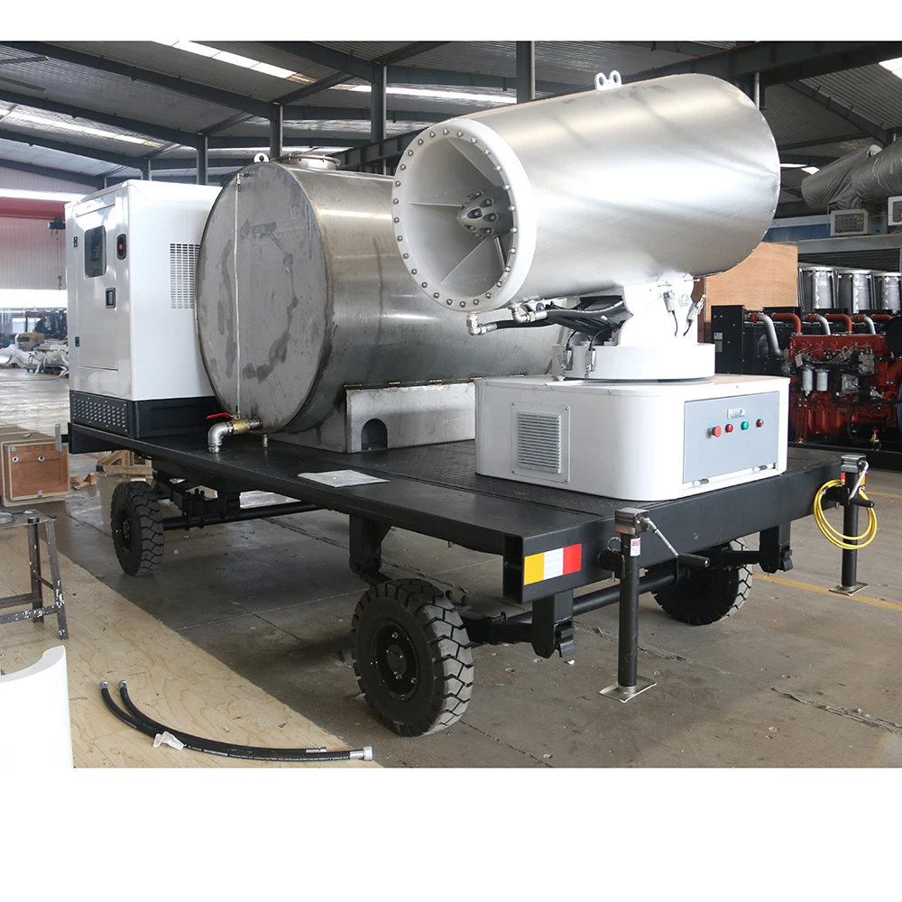 HOT SELLING! Water cannon Spraying machine Fog Cannon Water mist blower Trailer type TDM-M03 for dust suppression and control