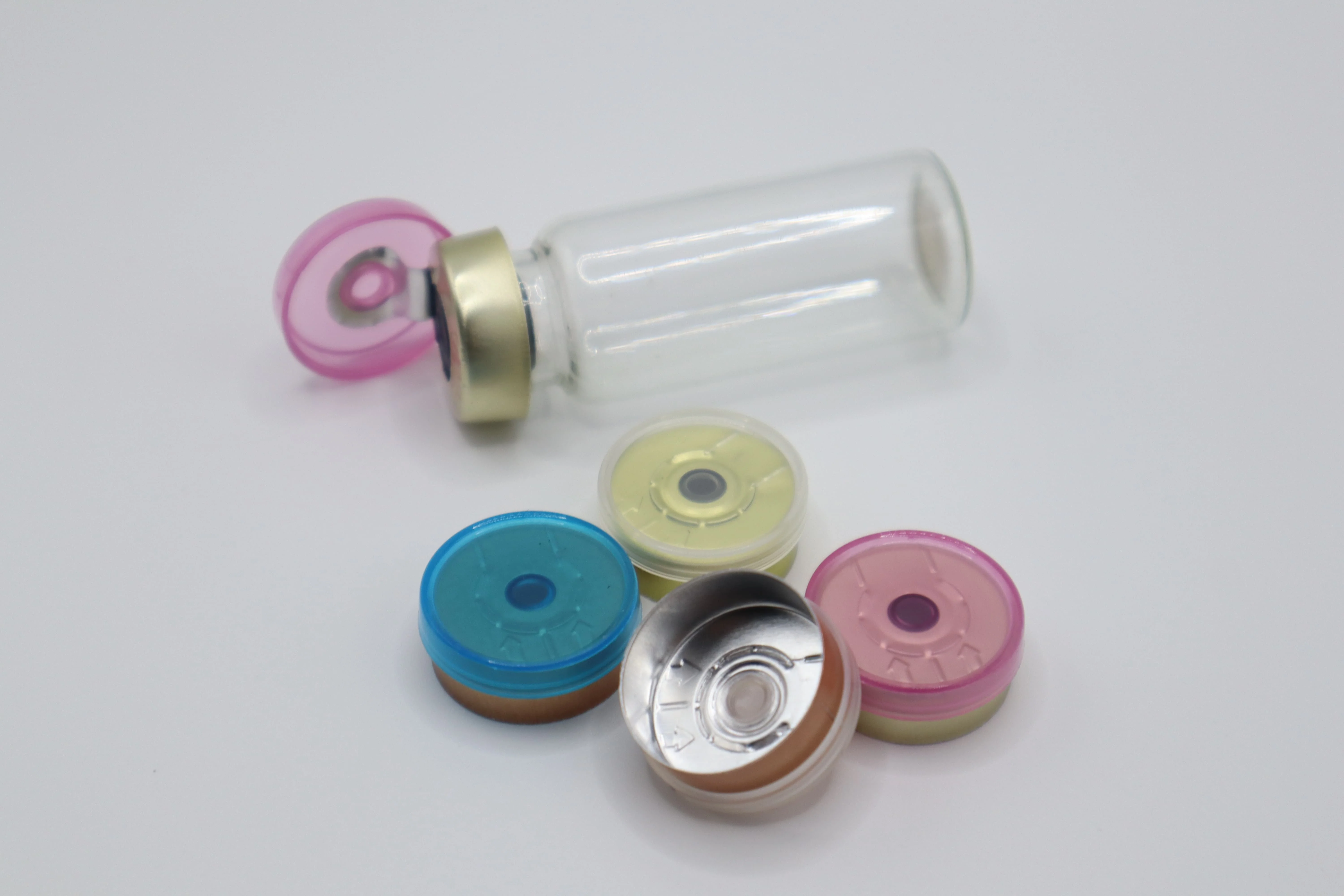 20mm factory best-selling Flip Tear Off   Aluminum Plastic Vial Cap Flip Tear Off Vial Caps