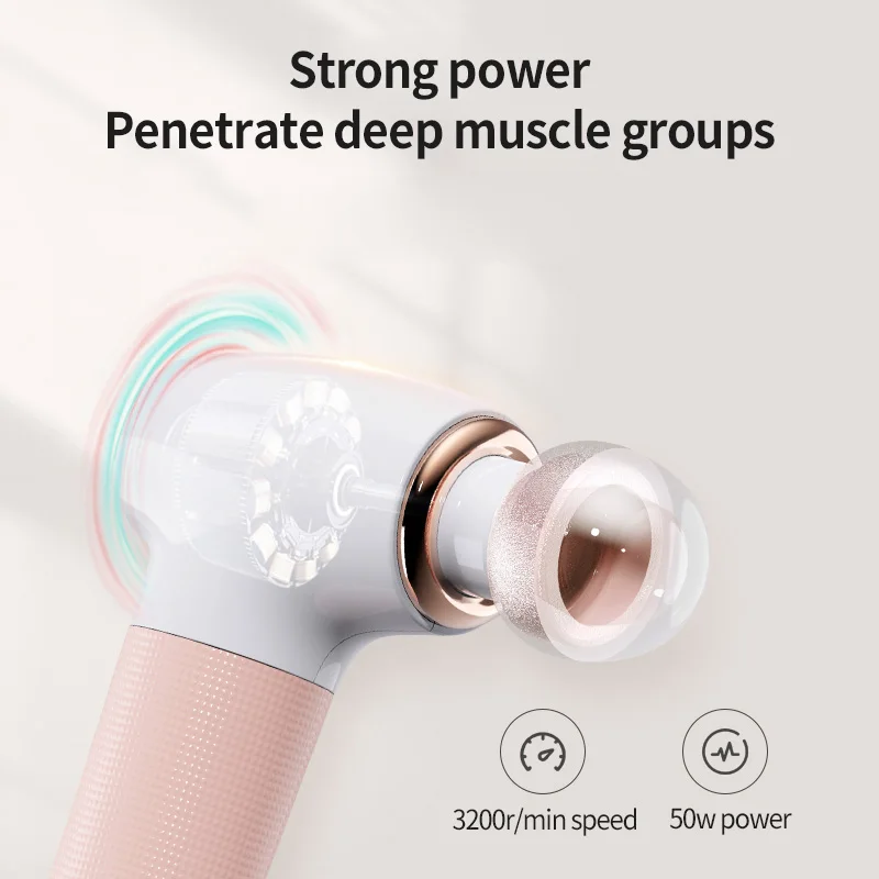 Factory Price Pressure Sensor Body Gun Massager Private Label Cordless Deep Tissue Vibration Muscle Massage Gun Other Massage Pr