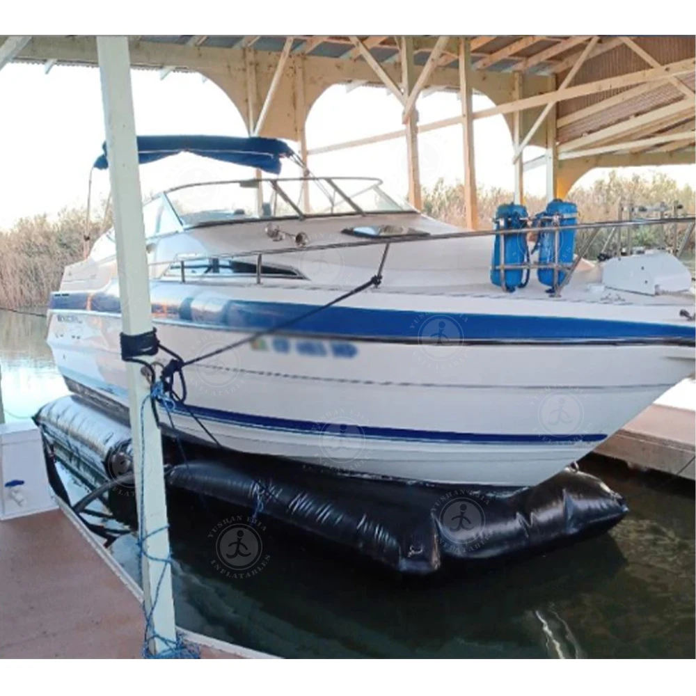 Inflatable jet ski docking for reduced maintenance Boat dock systems reducing hull damage risks