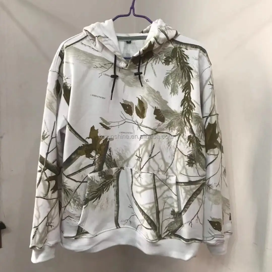 waterproof hunting clothing Water repellent CAMO Hoodie for hunting men and women