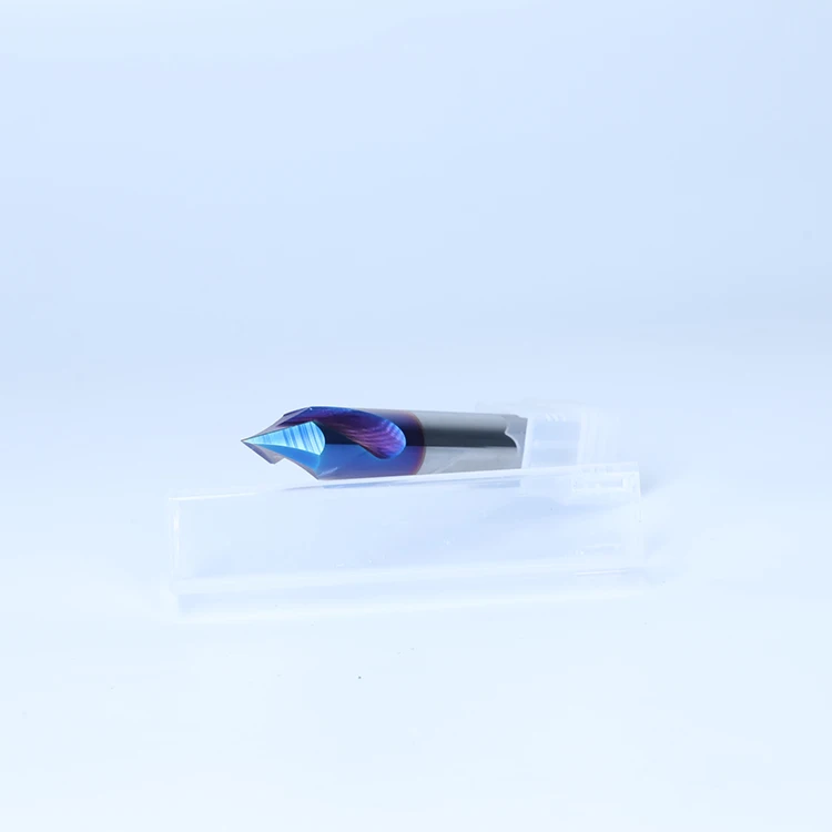 2/3 Flute Solid Carbide Chamfer End Mill 90 Degree Chamfering Milling Cutter