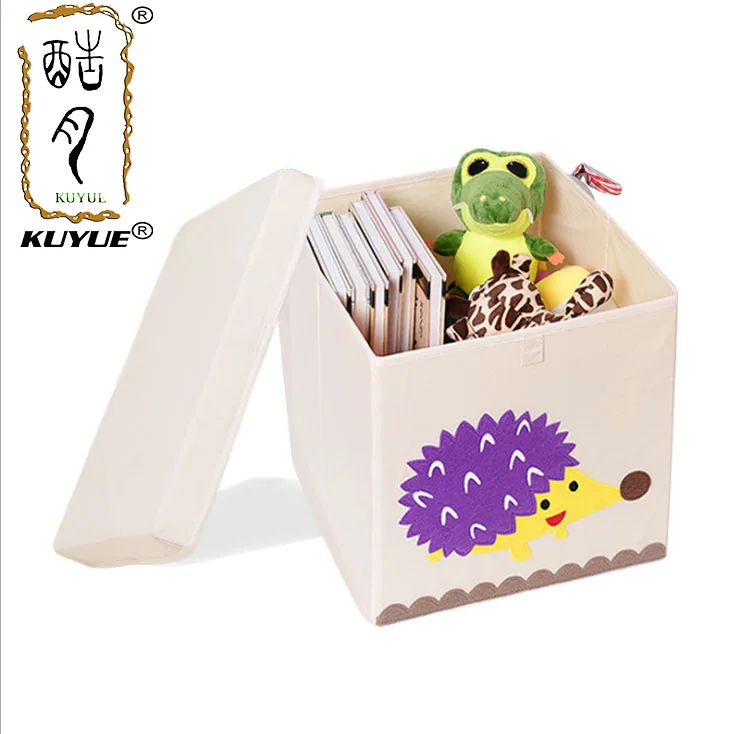 KUYUE Милая мультяшная складная коробка для хранения игрушек
