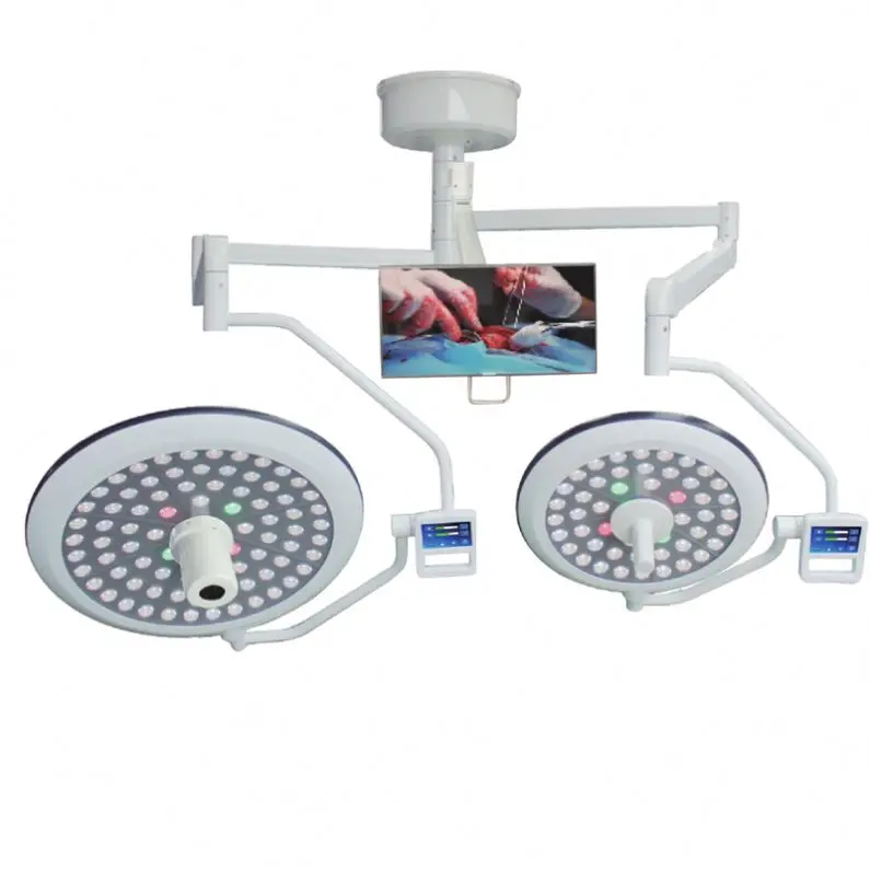 Luxury Medical Equipment LED Operating Room OT Double Arm Astral Ceiling Surgery Light Operation Surgery Lamp