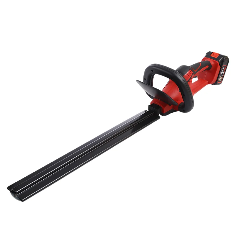 Battery Powered 20 inch Cordless Hedge Trimmer With Double Sided Dual Action Blades