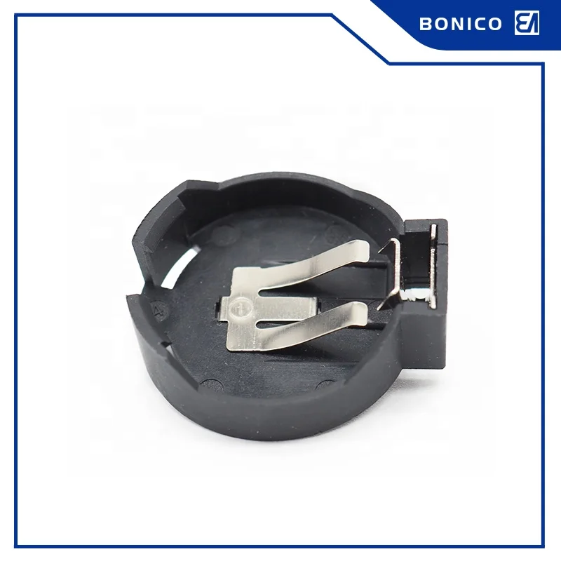 CR2450 Lithium Coin Cell Holder With PC Pin THM/DIP Button Battery Holder