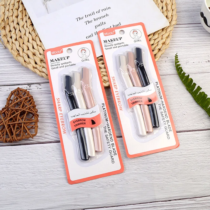 Professional Multipurpose Exfoliating Dermaplaning Tool Eyebrow Razor Trimmer Women Beauty Tools