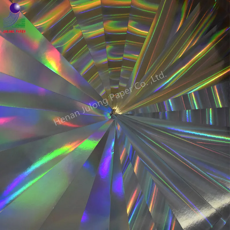 250GSM 320GSM metallic holographic wrapping paper