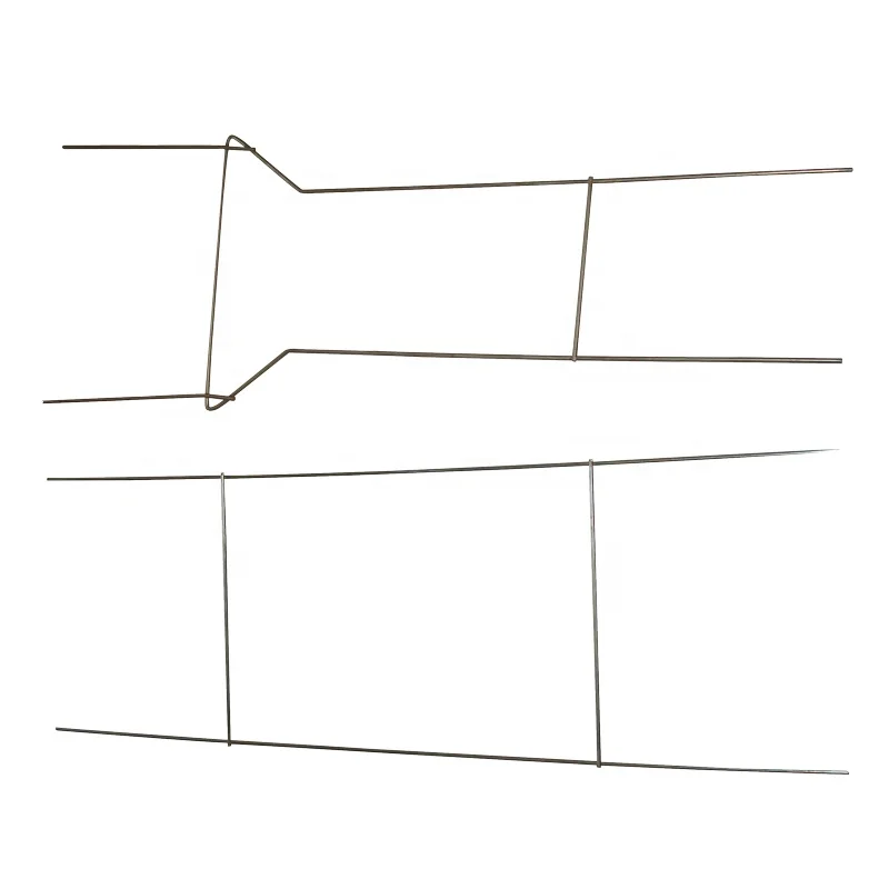 Outdoor Advertising Signs Corrugated H Metal Wire Stake For Parking Guide