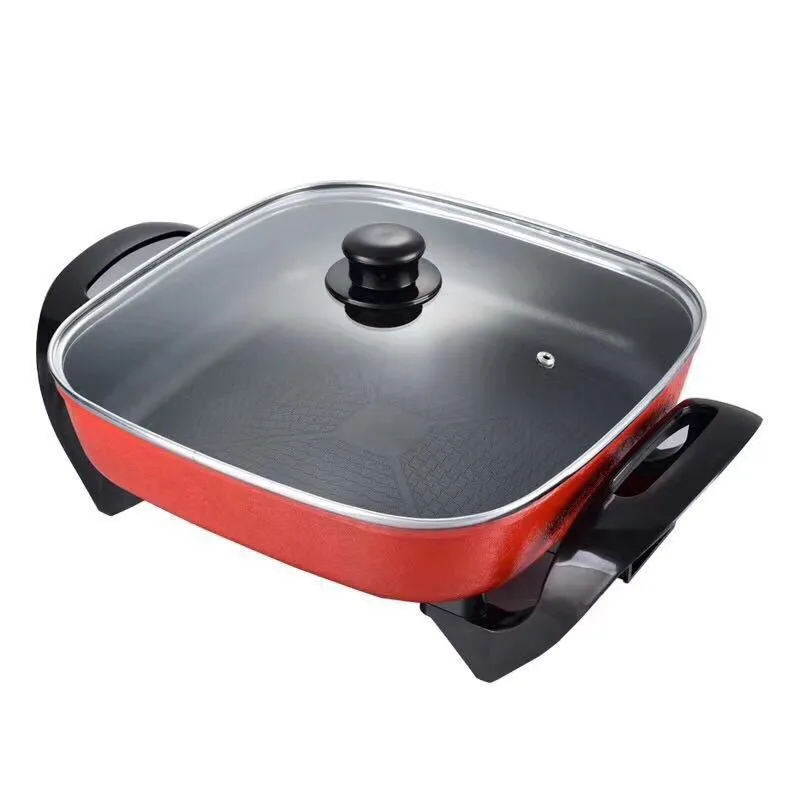 portable Korean style square 5L electric cooker healthy kitchen nonstick hot pot ware electric cooker