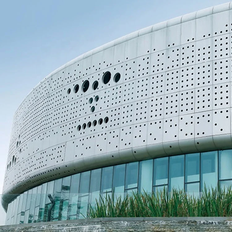 
Decorative Aluminium Alloy Veneer Curtain Wall Easy Installation Building Facade Aluminum Panels Curtain Wall 