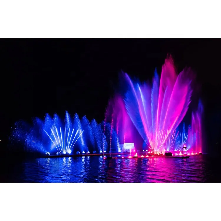Diverse Changes Pond Floating Fountain Water Fountain Outdoor with Various Water Types