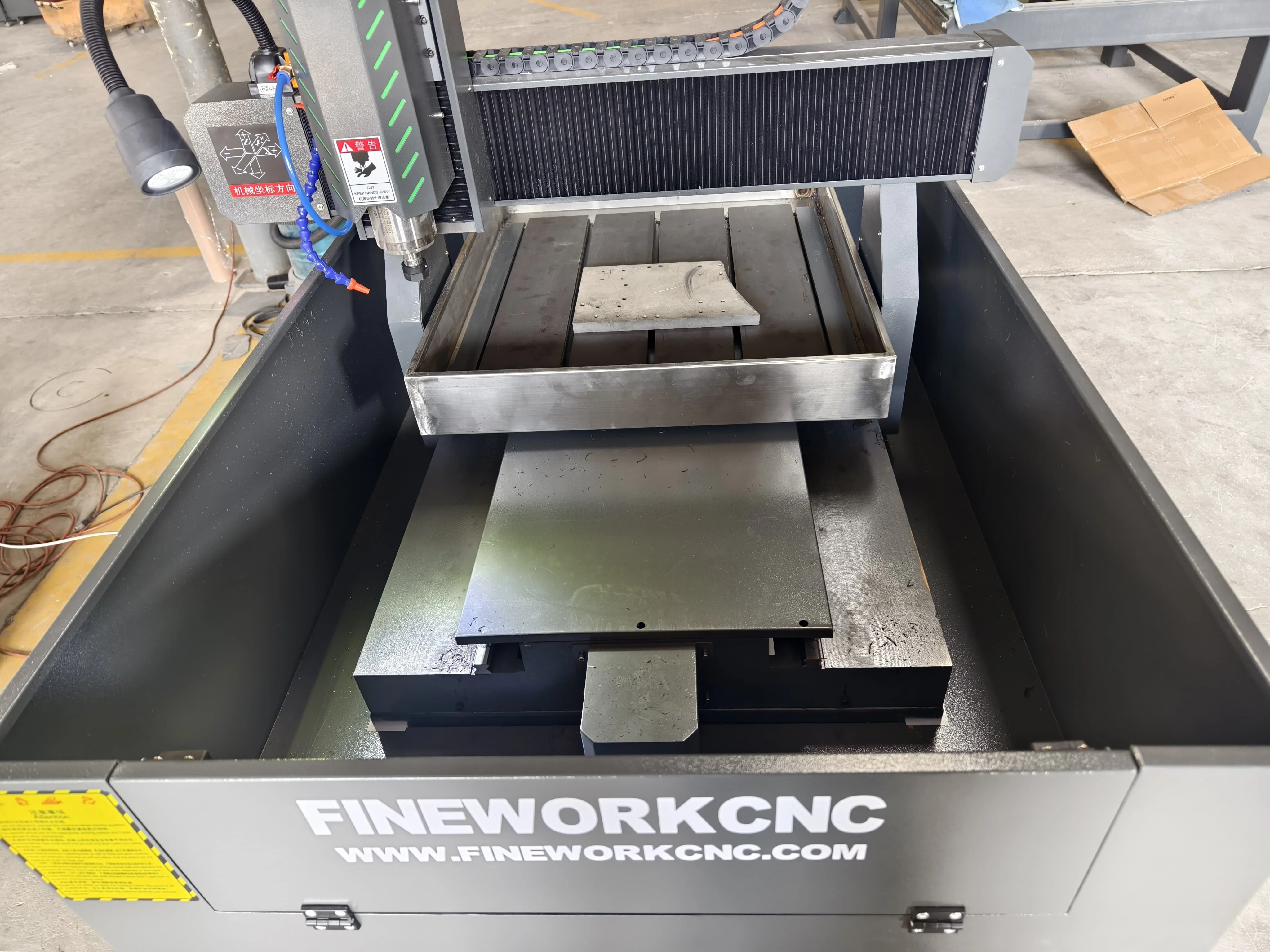 FW-4040 6060 Metal CNC Router Brass Copper Aluminum Engraving CNC Machine Heavy Metal Mold CNC Router