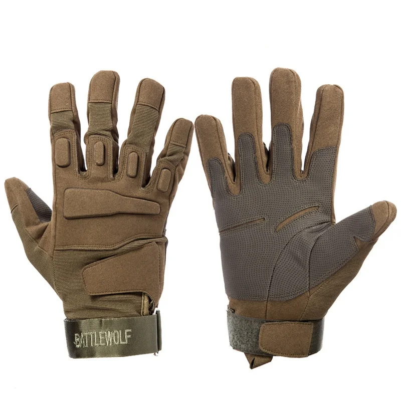 Outdoor Sport Half Finger Breathable Wear Resistant Protective Tactical Gloves Anti Slip Cycling for Men