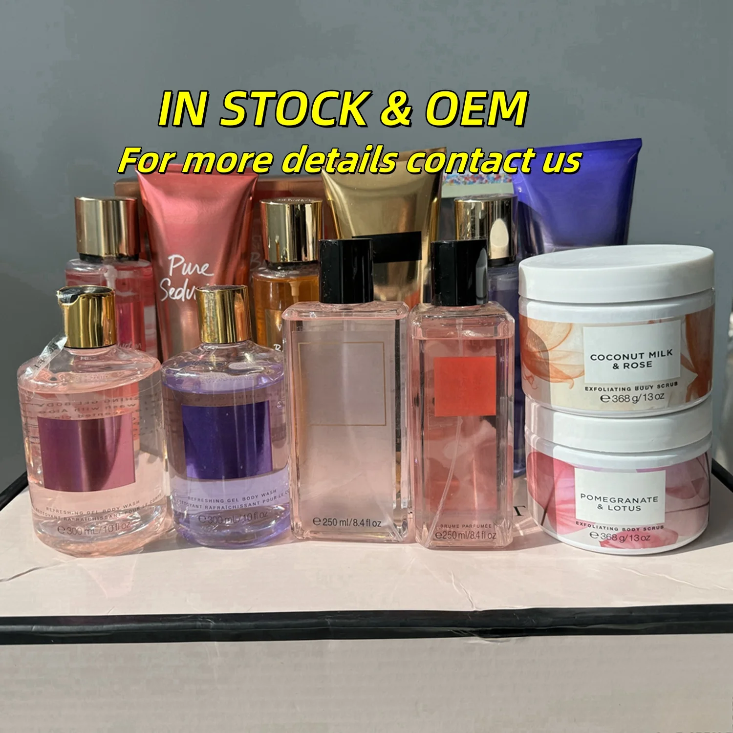Wholesale 250ML Victorla Perfume Body Glitter Fragrance Spray Long Lasting S-ecret Fast Shipping