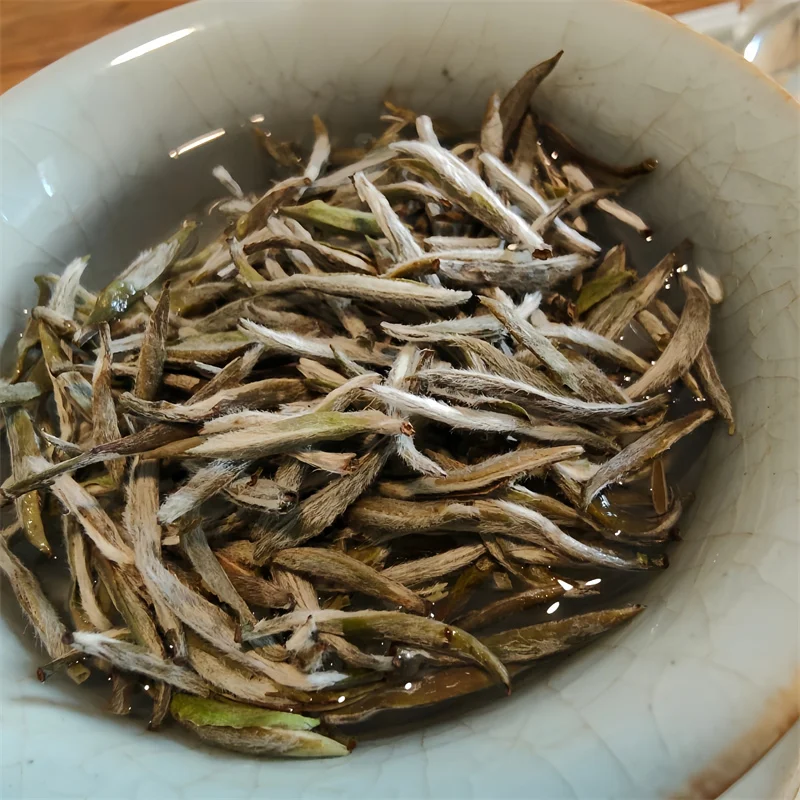 Белый чай высшего качества Bai hao yin zhen китайский свободный серебряный с иглой Baekho