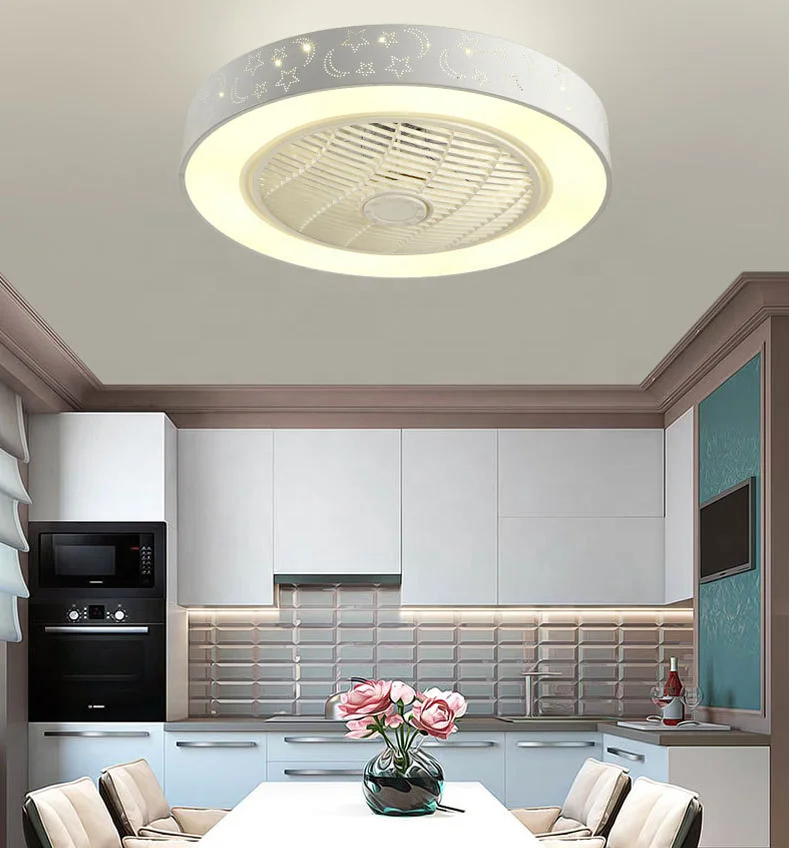 
Hotsale Bedroom Ceiling Fan With Integrated LED Light 