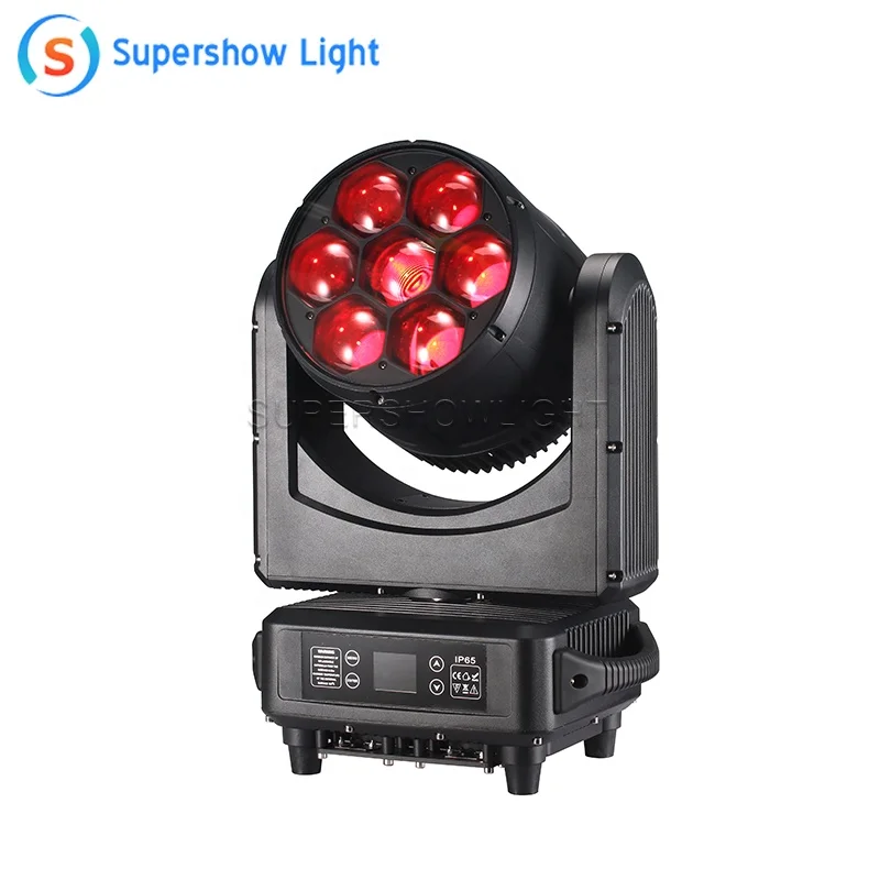 Supershow b-eye 7x60w zoom wash ip bee eye 7*60 waterproof big eyes ip65 zoom wash moving head light