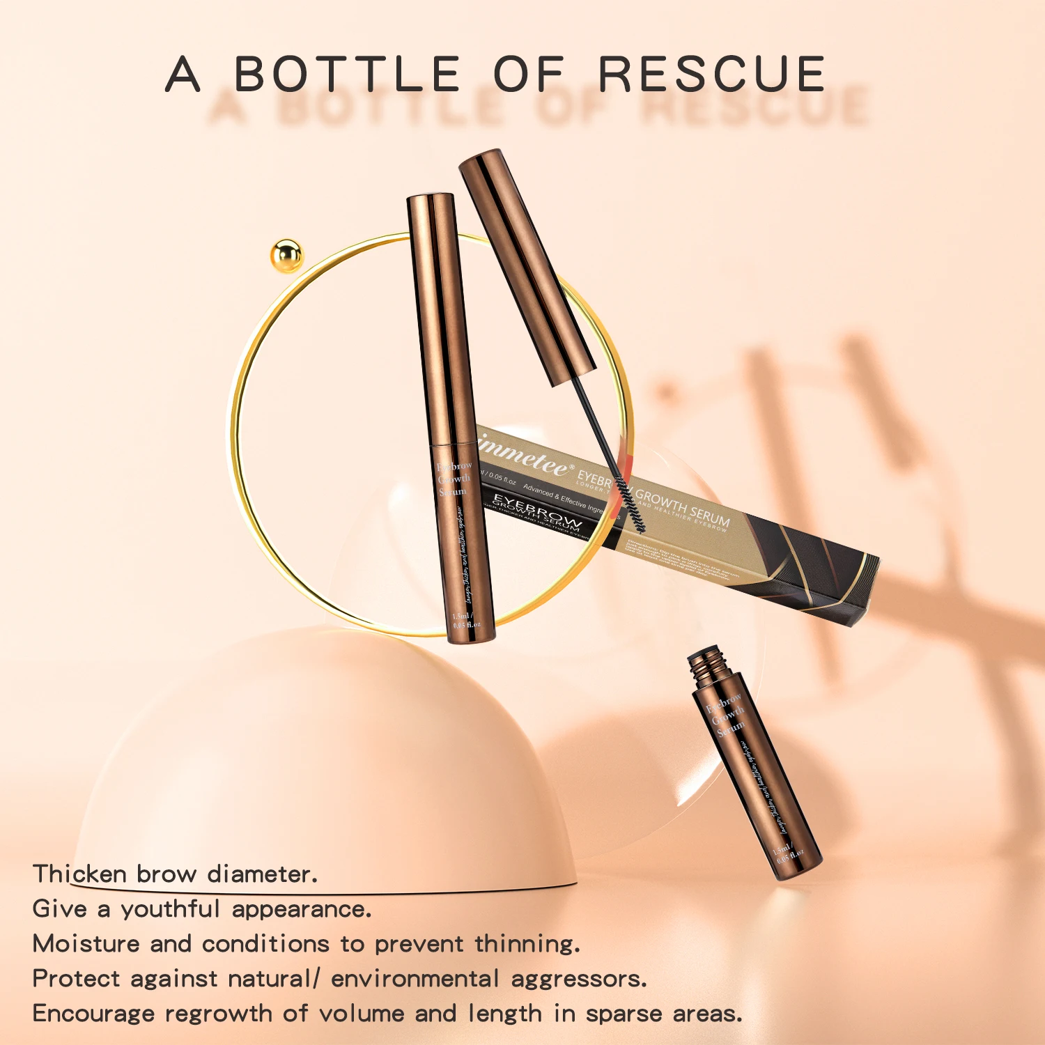 OEM/ODM Сыворотка для роста ресниц и усилитель бровей органические экстракты ускоряет рост сыворотка частная этикетка