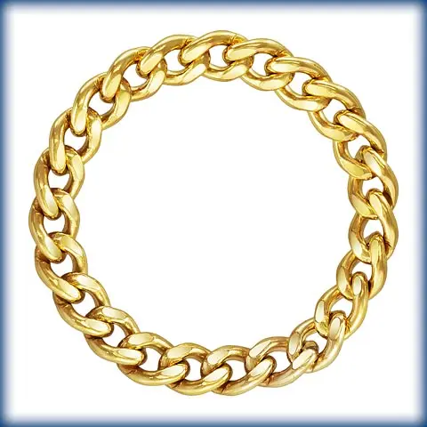 NEW Design 14K Gold Filled Jewelry 2.9mm Curb Chain Ring Minimalistic Stacking Ring For Women