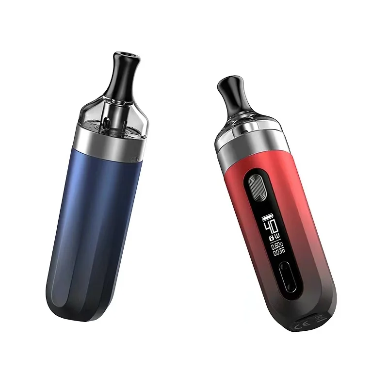 Большой дым электронная сигарета 40 Вт 1200 мАч электронная сигарета с OLED дисплеем многоразового Pod большой Caliburn Vapes