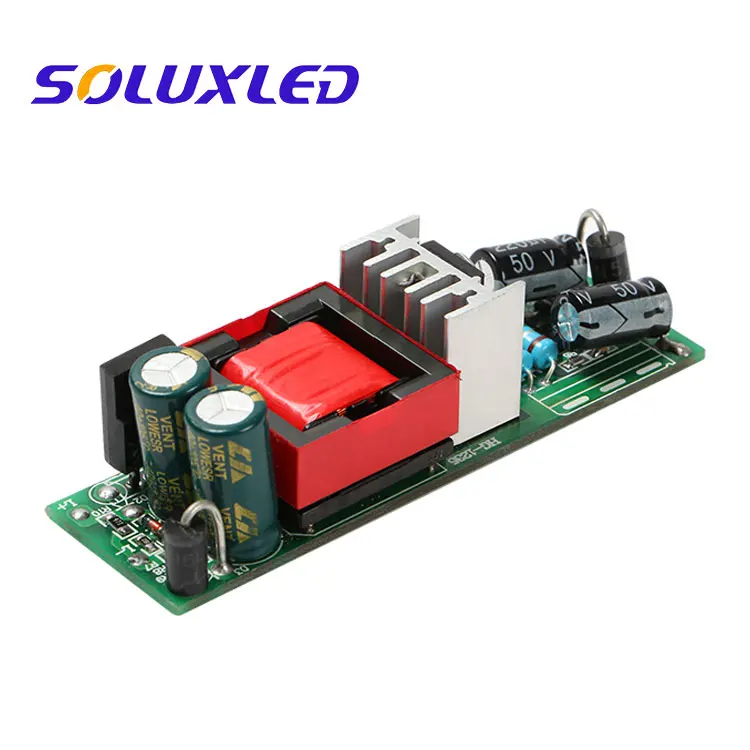 Boost переменного тока постоянного в переменный ток светодиодного драйвера 12V 24V 50W для солярный прожектор встроенный драйвер