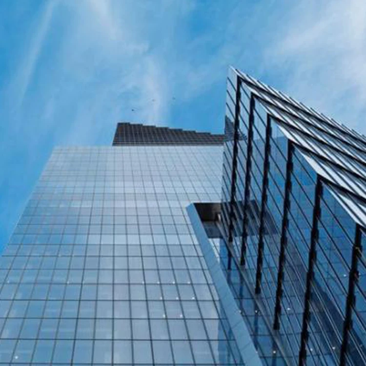 Внешнее здание SZG фасад из двойного стекла алюминиевая палочка и неитизированная система навесных стен