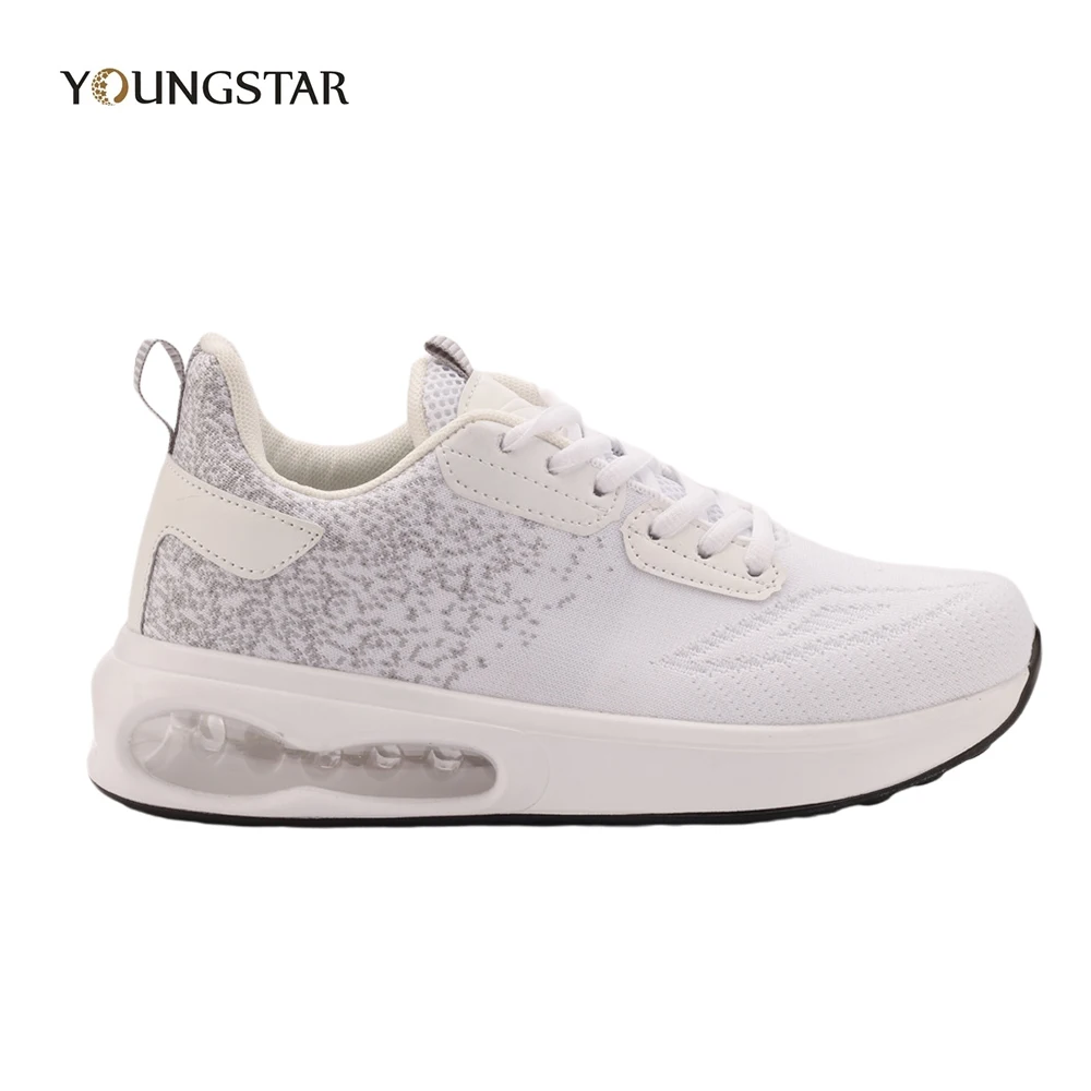 Professional trendy adult air cushion latest sport shoes for LADY