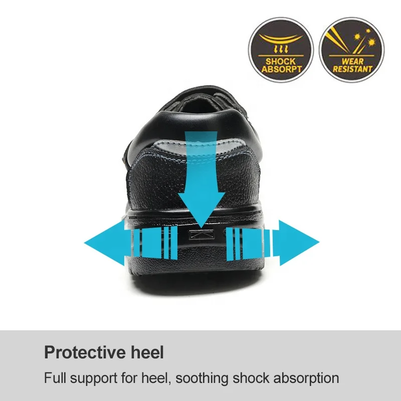 Power generation welding labor insurance shoes work anti-mite puncture wear acid and alkali capping protective shoes